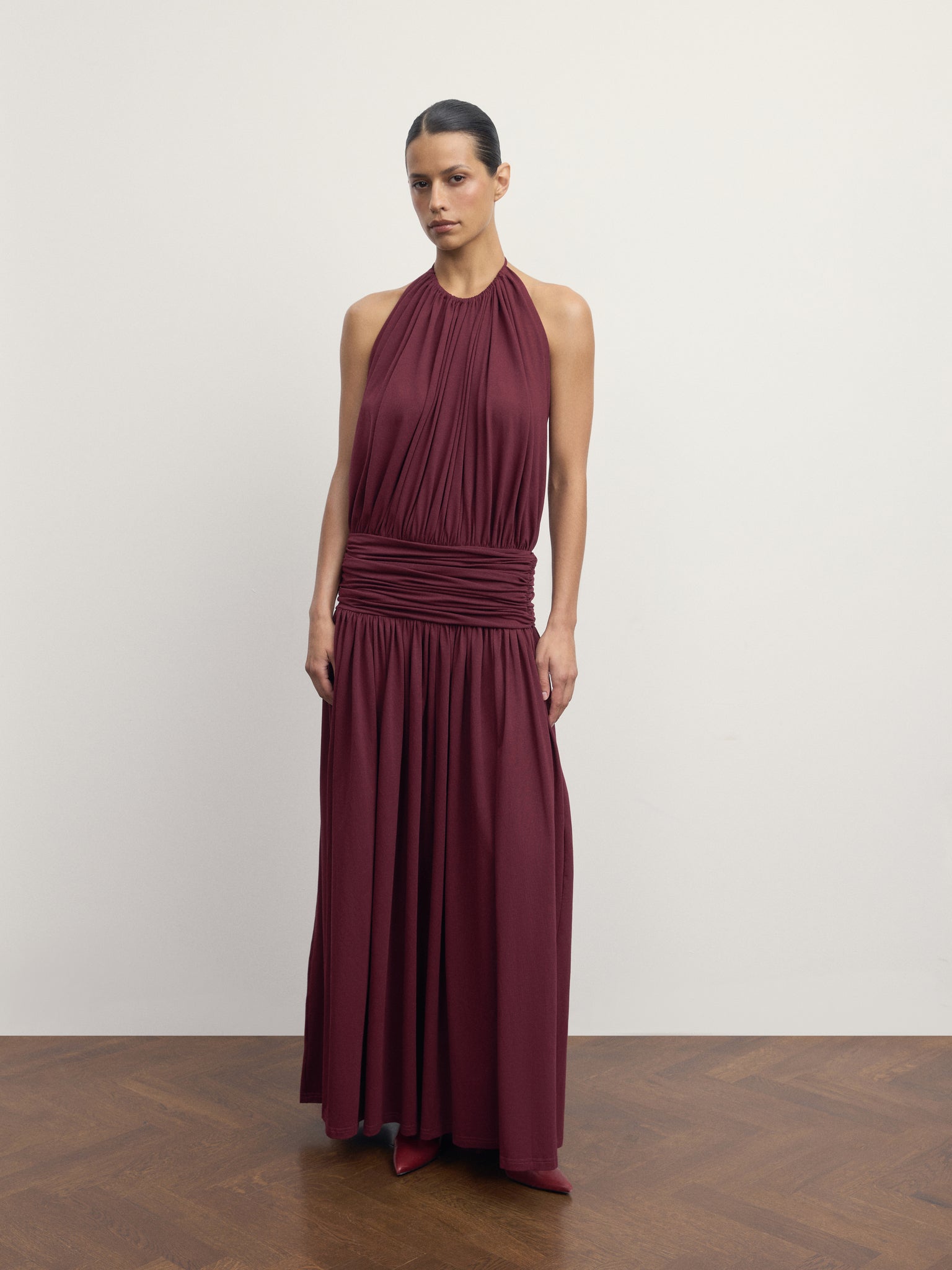 Naked Bordo Dress