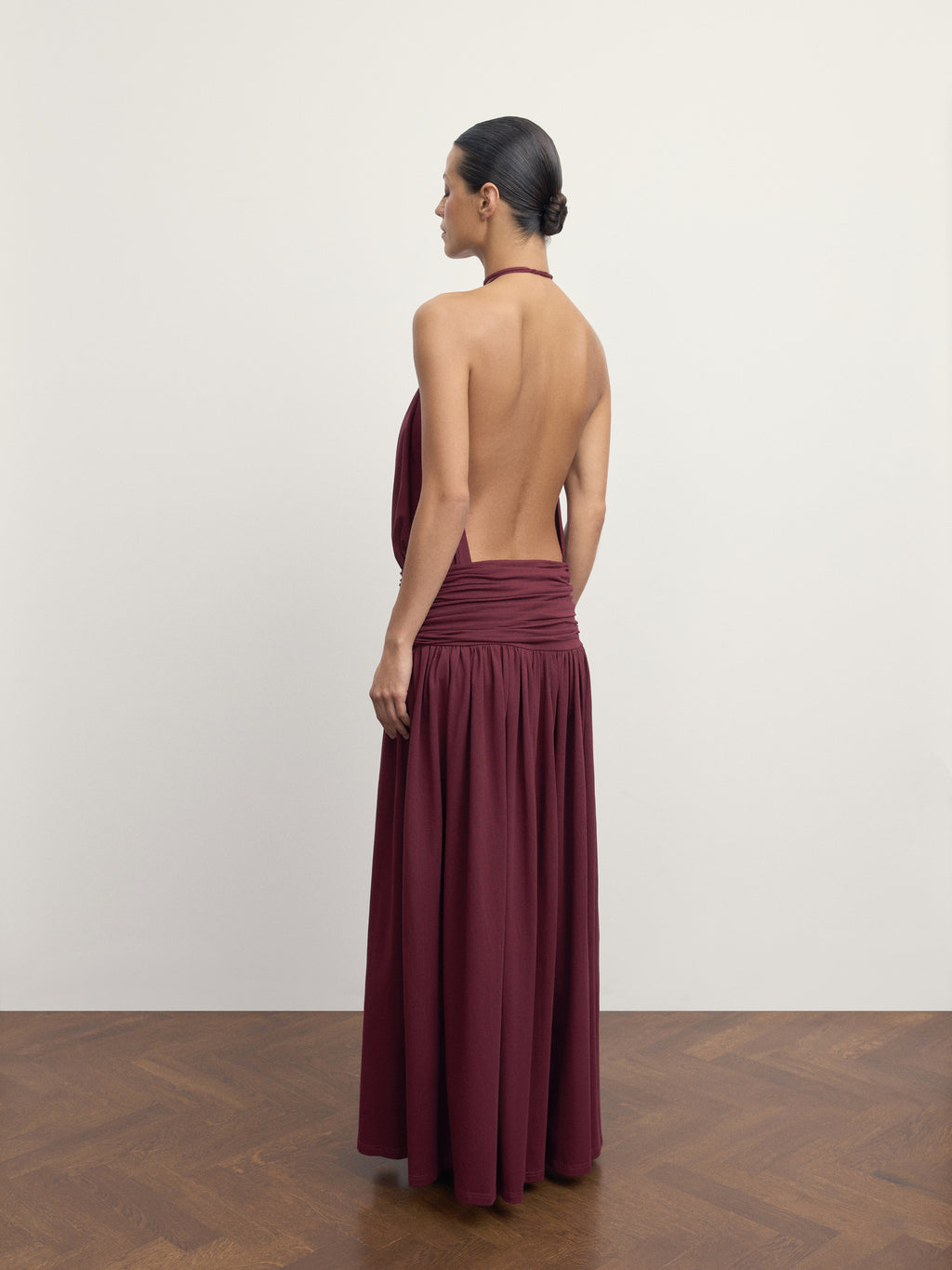 Naked Bordo Dress