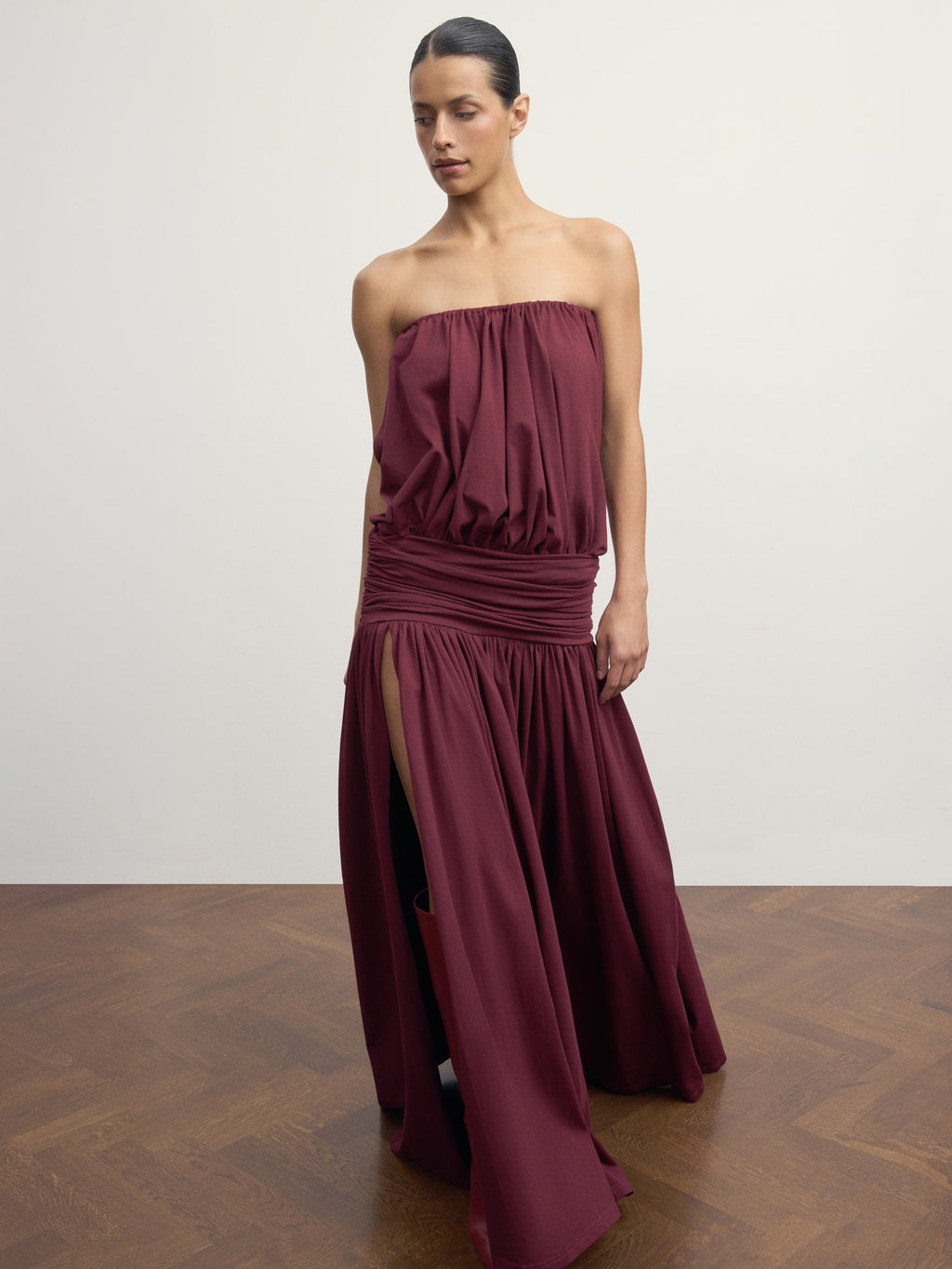 Naked Bordo Dress