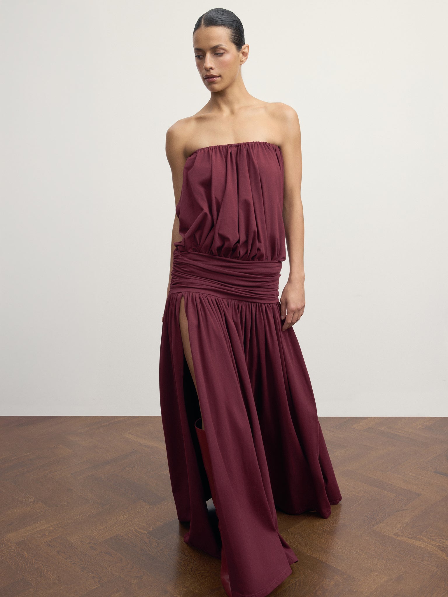 Naked Bordo Dress