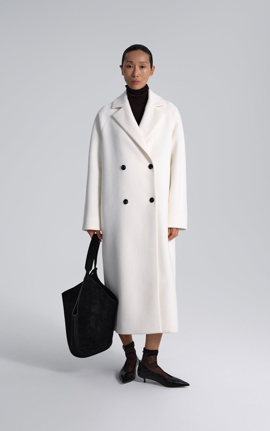 Double-breasted coat