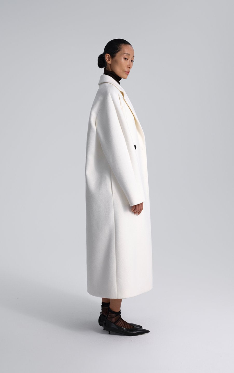 Double-breasted coat