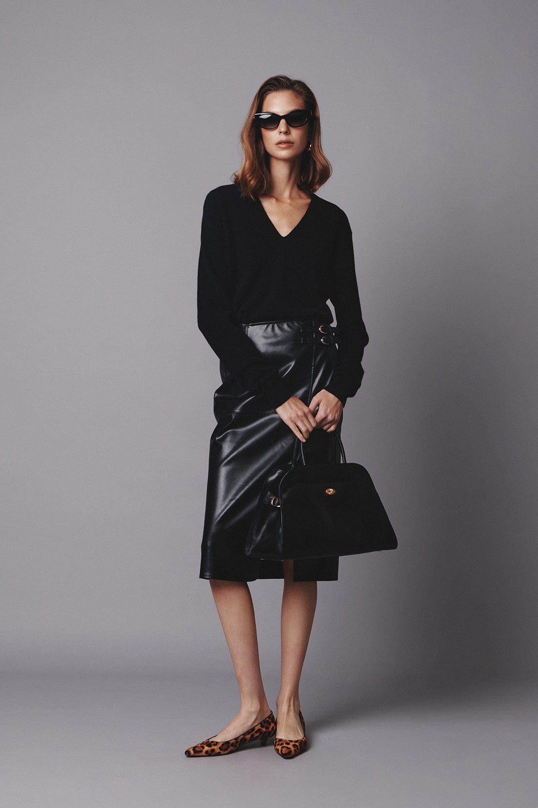 Momet Leather Tote Bag