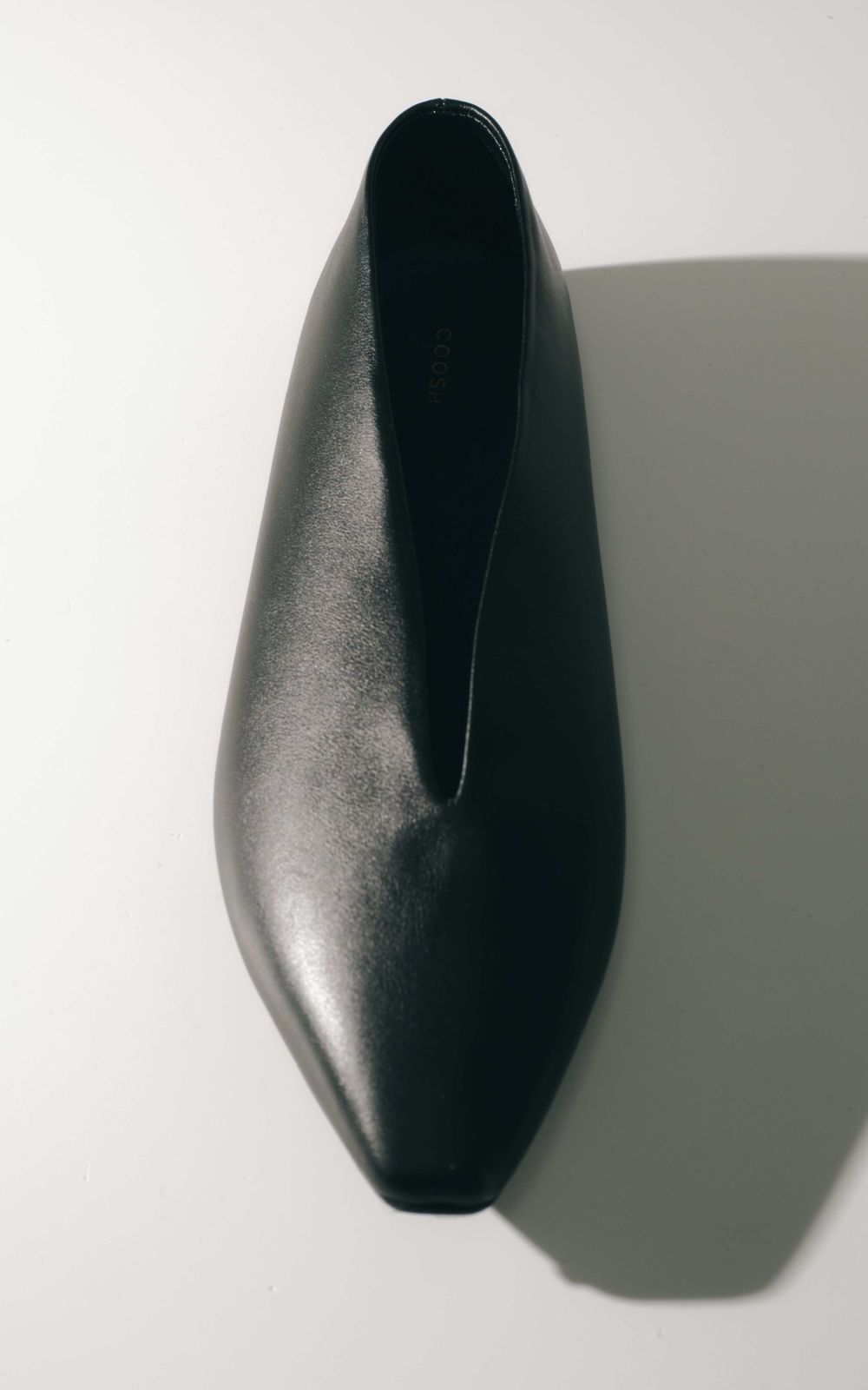 Leather Ballet Flats SCARLETT with Pointed Toe