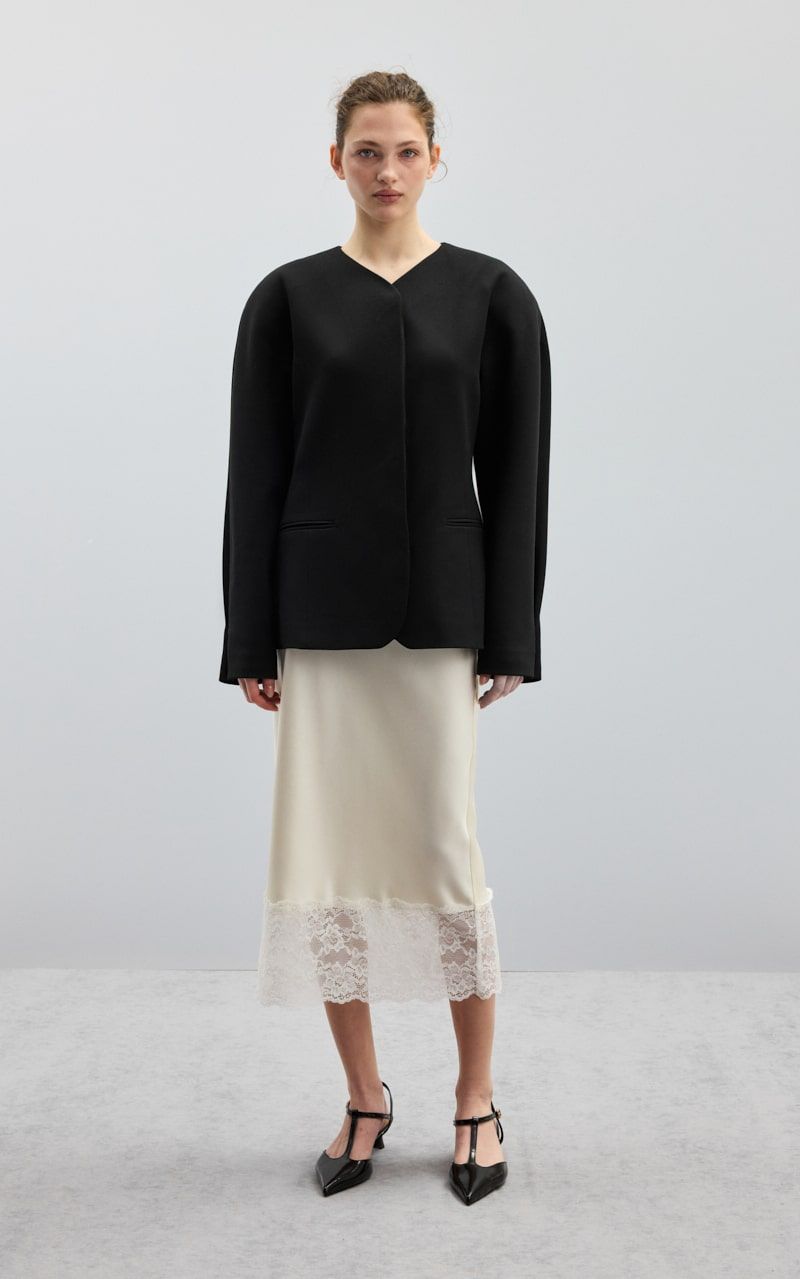 CLEO Collarless Blazer