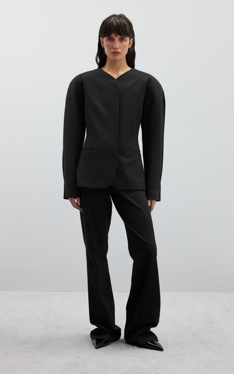 CLEO Collarless Blazer
