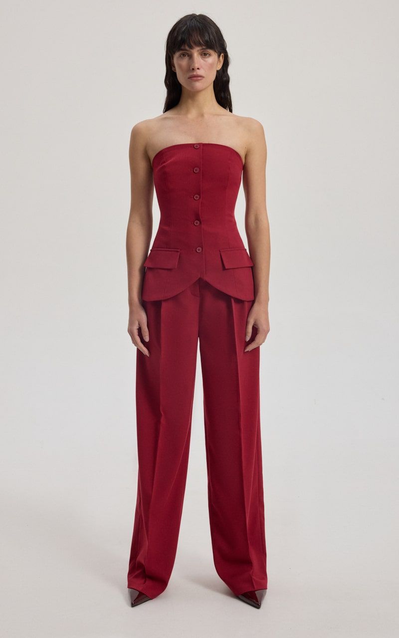 Strapless Bustier Vest