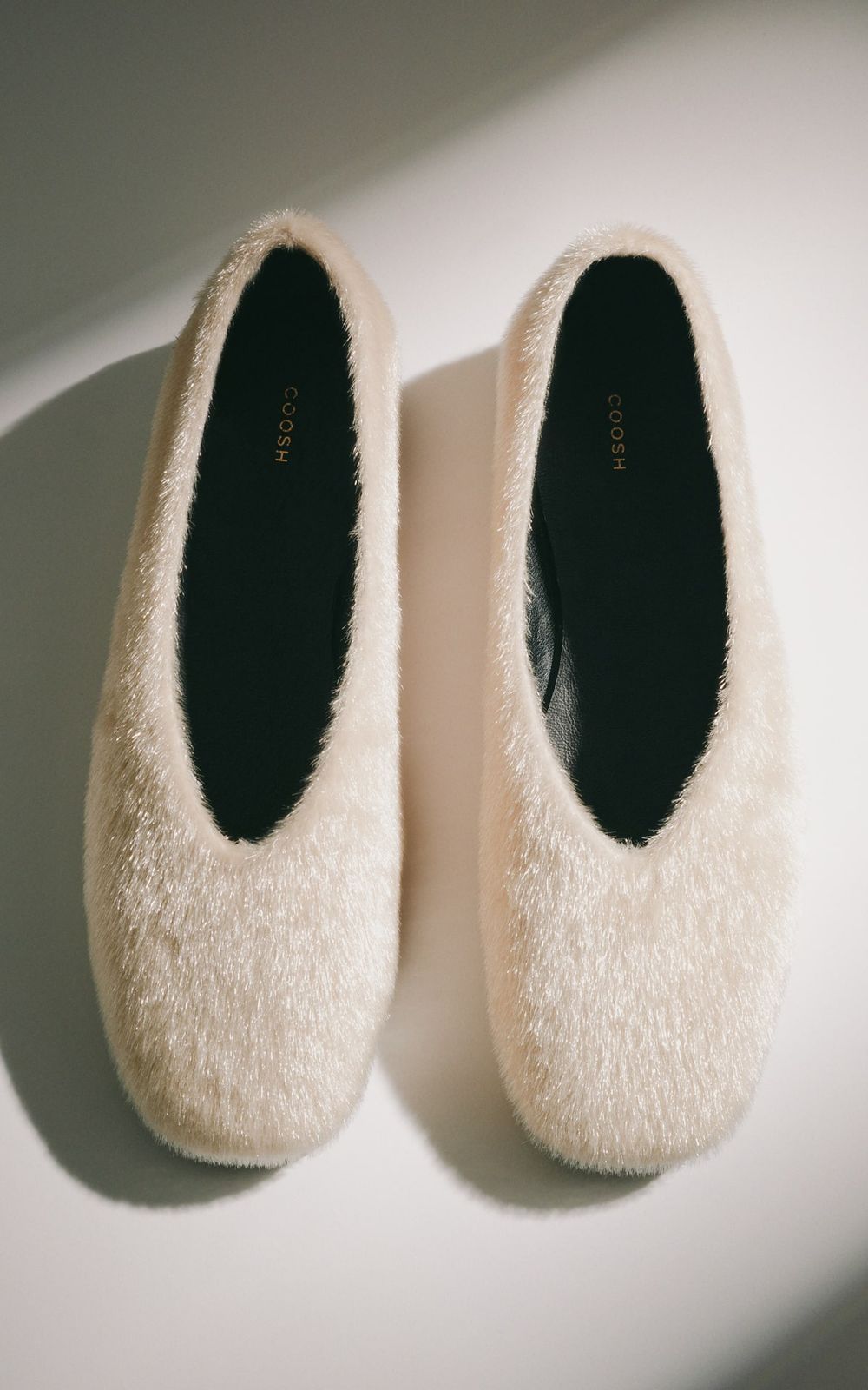 Fur Ballet Flats ROXY