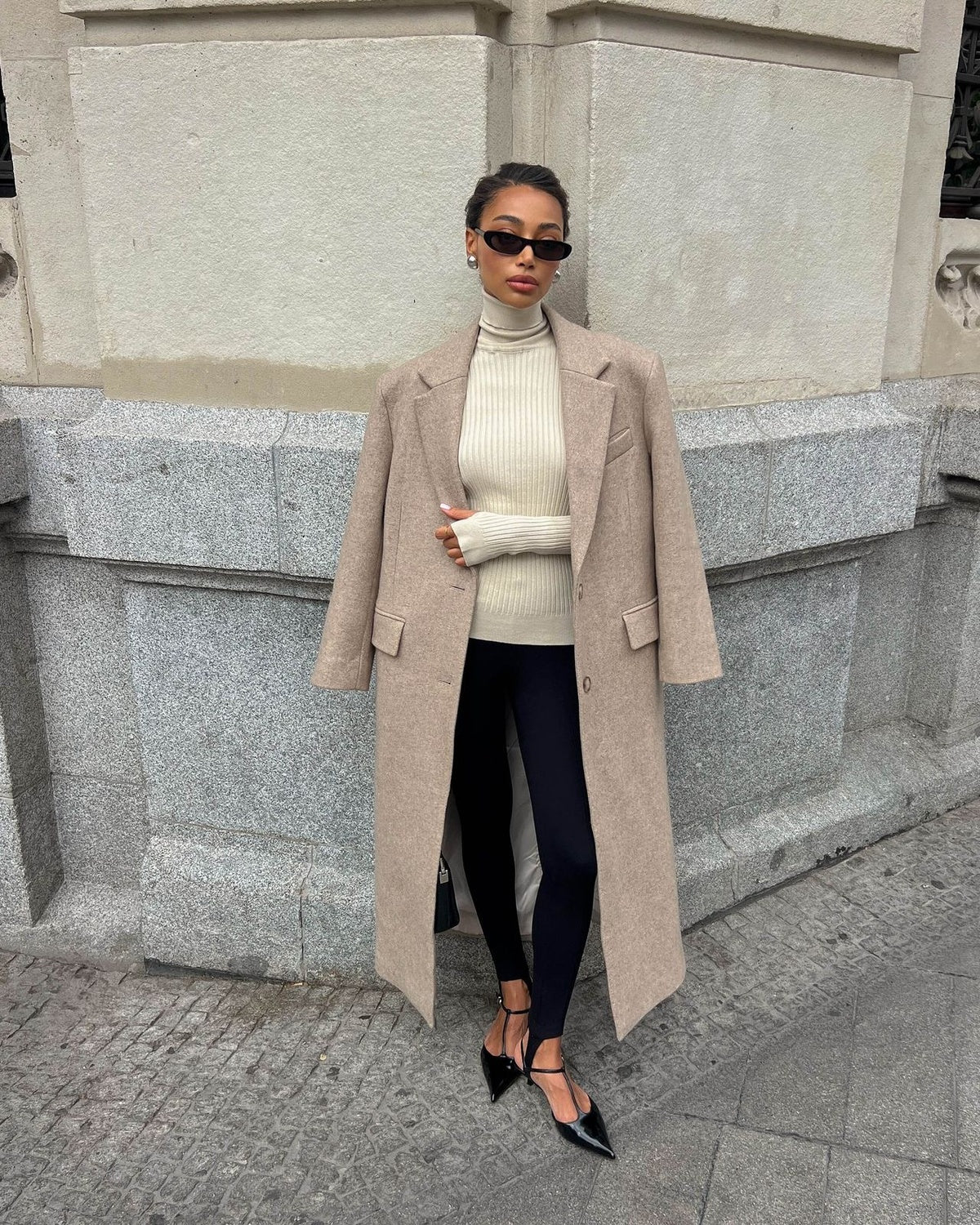 Woollen Single-Breast Coat GIGI