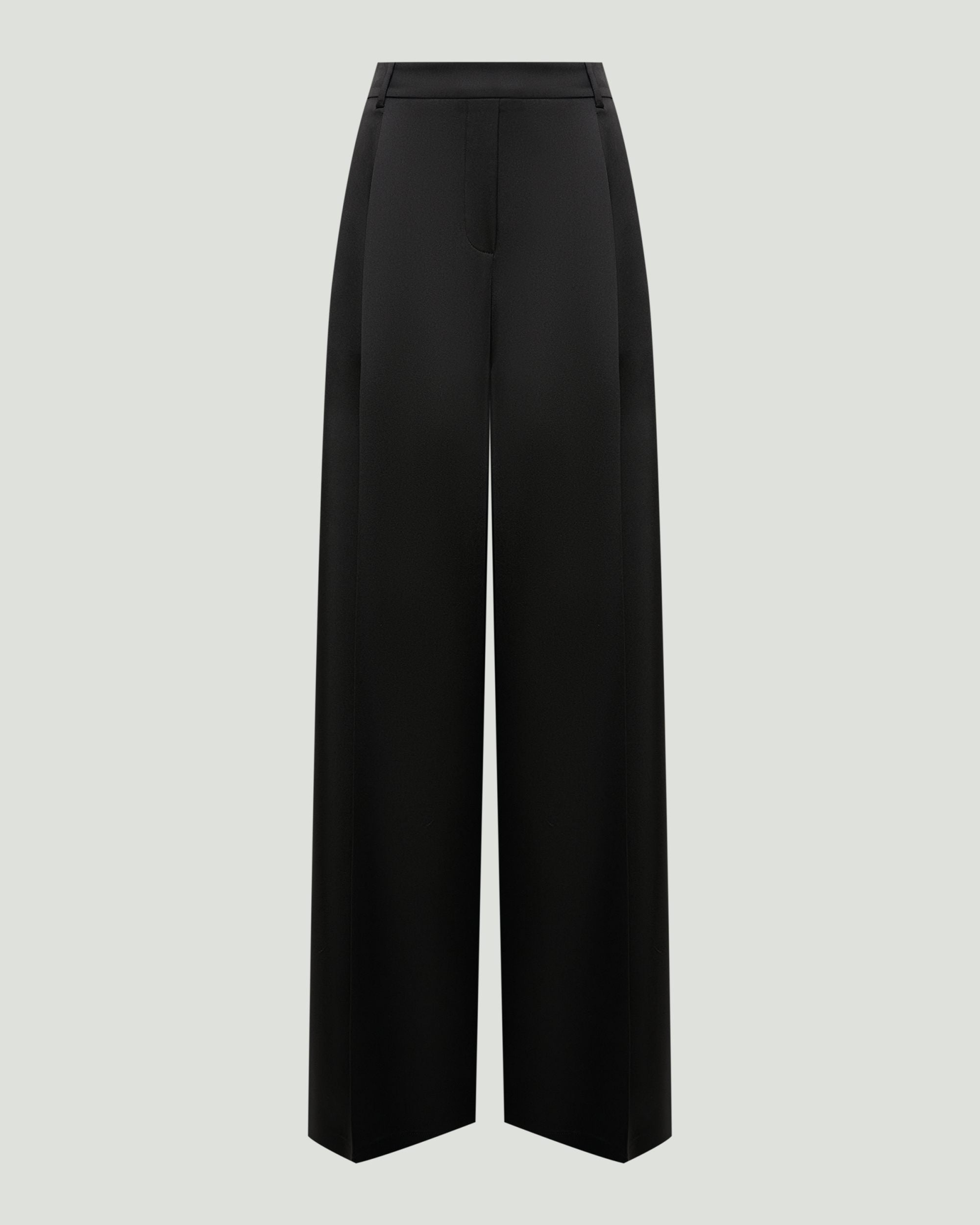 Брюки палаццо из струящейся ткани_1