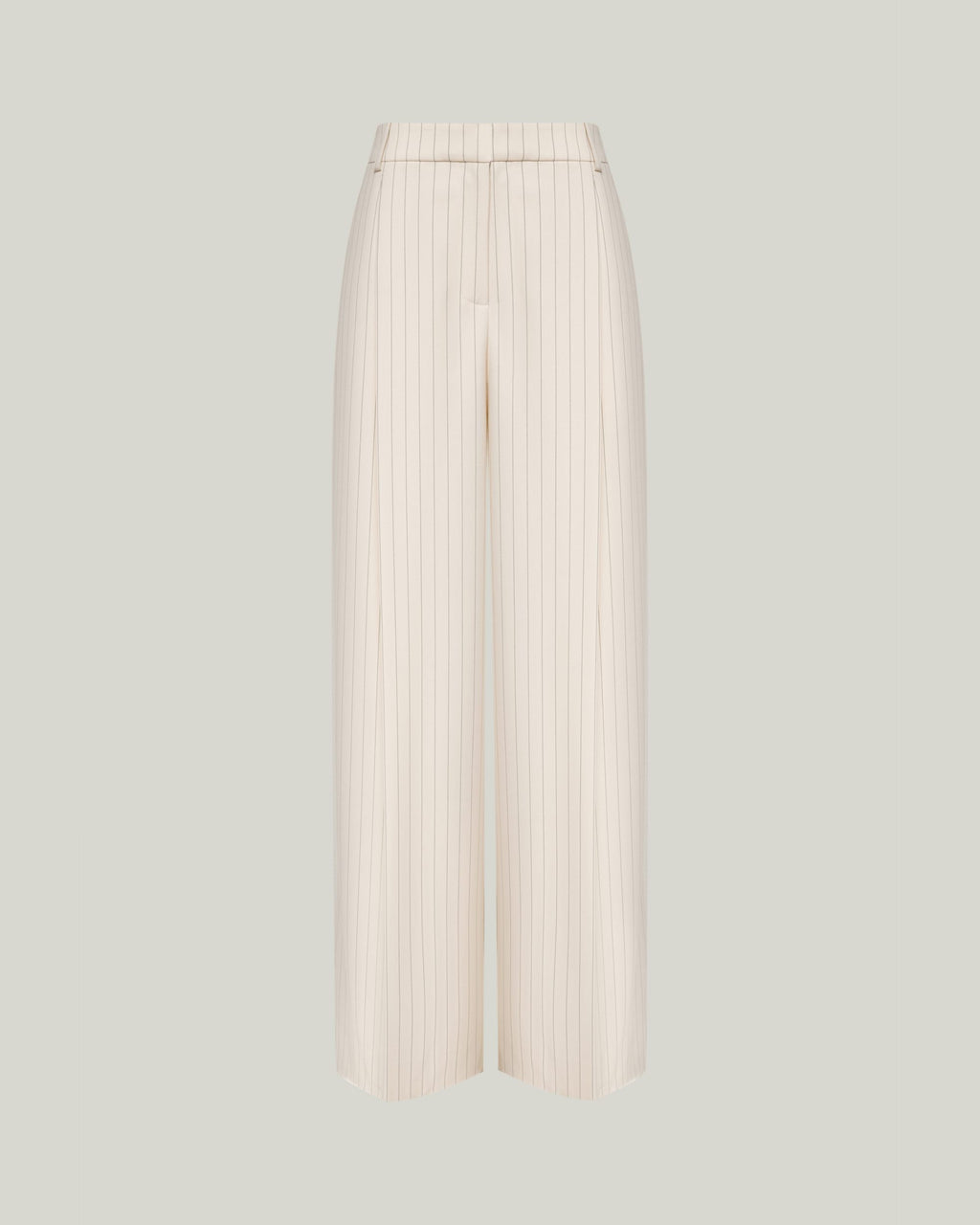 Костюмные брюки палаццо в полоску_1